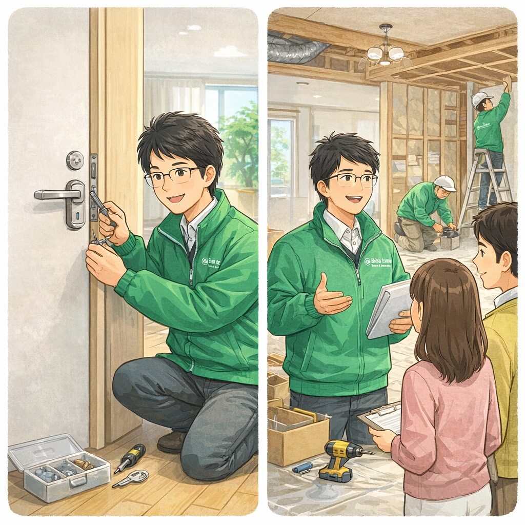 海老名市リフォーム会社メリット２頼みやすい