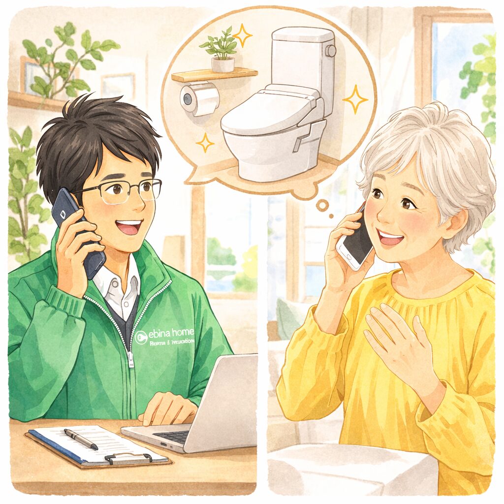 海老名市リフォーム会社メリット４アフターフォロー